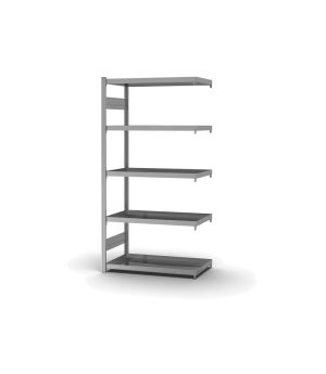 Wannenbodenregal Anbauregal ORION PLUS, 2.000×1.000×500 mm, verzinkt