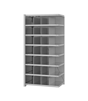 Fächerregal Anbauregal ORION PLUS, 2.000×1.000×500 mm, verzinkt