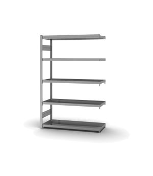 Wannenbodenregal Anbauregal ORION PLUS, 2.000×1.300×500 mm, verzinkt