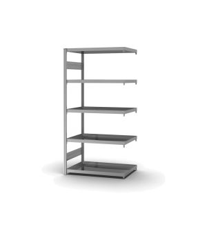 Wannenbodenregal Anbauregal ORION PLUS, 2.000×1.000×600 mm, verzinkt