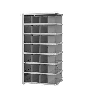 Fächerregal Anbauregal ORION PLUS, 2.000×1.000×600 mm, verzinkt