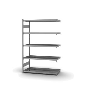 Wannenbodenregal Anbauregal ORION PLUS, 2.000×1.300×600 mm, verzinkt