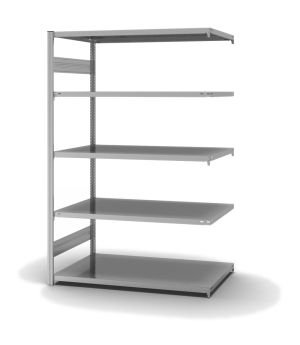Fachbodenregal Anbauregal ORION PLUS, 2.000×1.300×800 mm, verzinkt