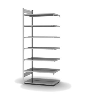 Aktenregal Anbauregal ORION PLUS, 2.350×1.000×600 mm, verzinkt