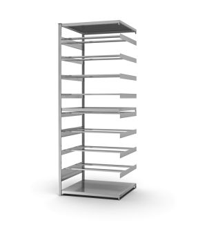 Pendelhefterregal Anbauregal ORION PLUS, 2.700×1.000×800 mm, verzinkt