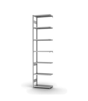 Fachbodenregal Anbauregal ORION PLUS, 3.000×750×300 mm, verzinkt