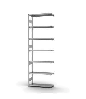 Fachbodenregal Anbauregal ORION PLUS, 3.000×1.000×300 mm, verzinkt