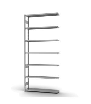 Fachbodenregal Anbauregal ORION PLUS, 3.000×1.300×300 mm, verzinkt