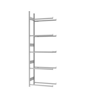 Reifenregal Anbauregal ORION PLUS, 3.000×1.000×400 mm, verzinkt
