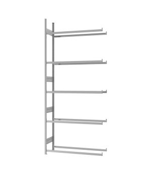 Reifenregal Anbauregal ORION PLUS, 3.000×1.300×400 mm, verzinkt