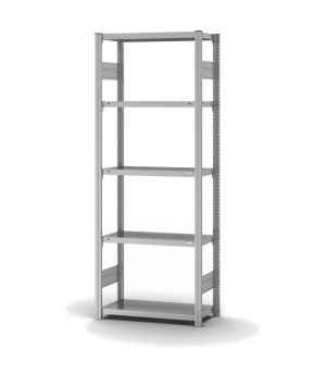 Fachbodenregal Grundregal ORION PLUS, 2.000×750×300 mm, verzinkt