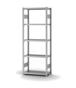 Fachbodenregal Grundregal ORION PLUS, 2.000×750×300 mm, verzinkt