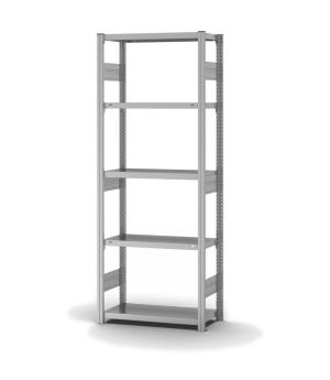 Fachbodenregal Grundregal ORION PLUS, 2.000×750×300 mm, verzinkt
