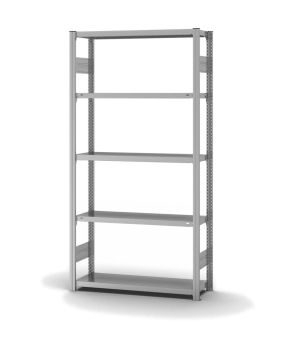 Fachbodenregal Grundregal ORION PLUS, 2.000×1.000×300 mm, verzinkt