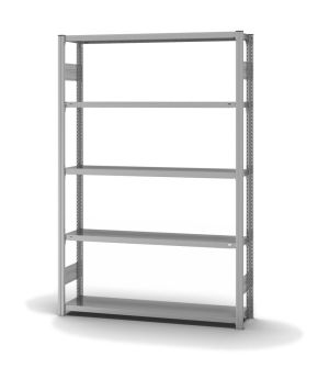 Fachbodenregal Grundregal ORION PLUS, 2.000×1.300×300 mm, verzinkt