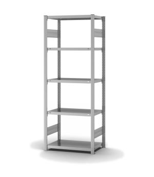 Fachbodenregal Grundregal ORION PLUS, 2.000×750×400 mm, verzinkt
