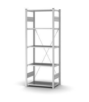 Profi-Lagerregal Grundregal ORION PLUS, 2.000×750×400 mm, verzinkt