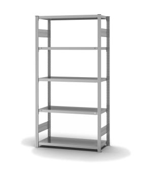 Fachbodenregal Grundregal ORION PLUS, 2.000×1.000×400 mm, verzinkt