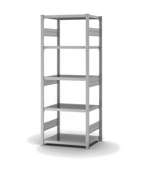 Fachbodenregal Grundregal ORION PLUS, 2.000×750×500 mm, verzinkt