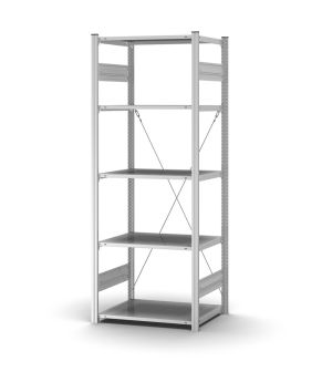 Profi-Lagerregal Grundregal ORION PLUS, 2.000×750×500 mm, verzinkt