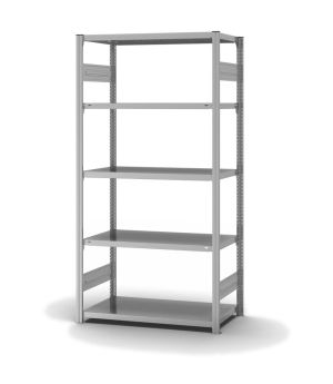Fachbodenregal Grundregal ORION PLUS, 2.000×1.000×500 mm, verzinkt
