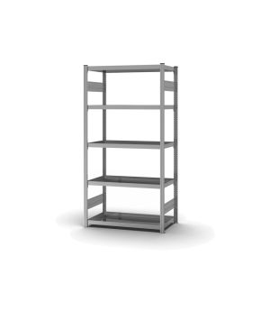 Wannenbodenregal Grundregal ORION PLUS, 2.000×1.000×500 mm, verzinkt
