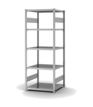Fachbodenregal Grundregal ORION PLUS, 2.000×750×600 mm, verzinkt