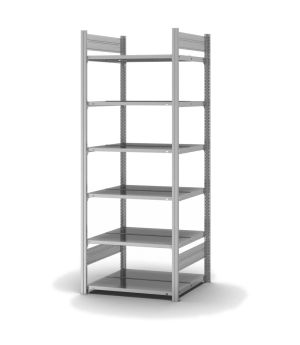 Aktenregal Grundregal ORION PLUS, 2.000×750×600 mm, verzinkt