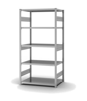 Fachbodenregal Grundregal ORION PLUS, 2.000×1.000×600 mm, verzinkt
