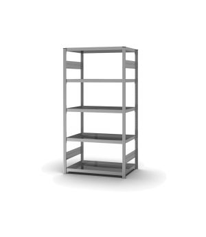 Wannenbodenregal Grundregal ORION PLUS, 2.000×1.000×600 mm, verzinkt