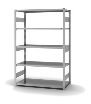 Fachbodenregal Grundregal ORION PLUS, 2.000×1.300×600 mm, verzinkt