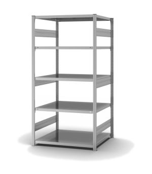 Fachbodenregal Grundregal ORION PLUS, 2.000×1.000×800 mm, verzinkt