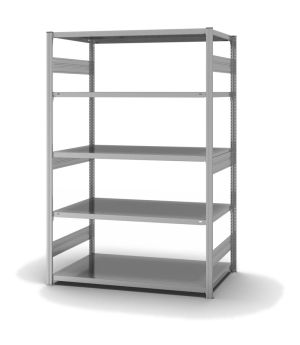 Fachbodenregal Grundregal ORION PLUS, 2.000×1.300×800 mm, verzinkt