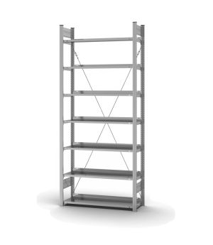 Aktenregal Grundregal ORION PLUS, 2.350×1.000×300 mm, verzinkt
