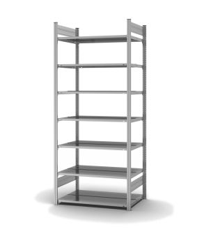 Aktenregal Grundregal ORION PLUS, 2.350×1.000×600 mm, verzinkt