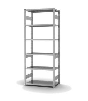 Fachbodenregal Grundregal ORION PLUS, 2.500×1.000×500 mm, verzinkt