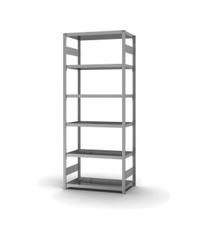 Wannenbodenregal Grundregal ORION PLUS, 2.500×1.000×500 mm, verzinkt
