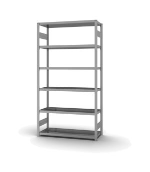 Wannenbodenregal Grundregal ORION PLUS, 2.500×1.300×500 mm, verzinkt