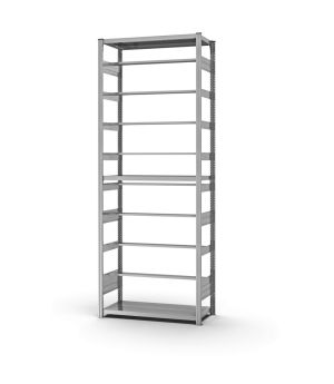 Pendelhefterregal Grundregal ORION PLUS, 2.700×1.000×400 mm, verzinkt