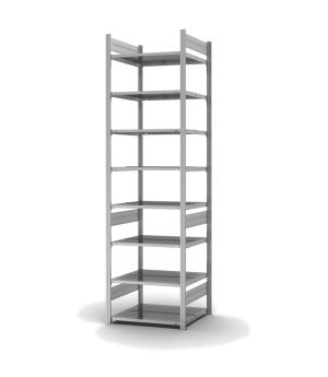 Aktenregal Grundregal ORION PLUS, 2.700×750×600 mm, verzinkt