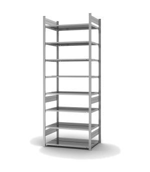 Aktenregal Grundregal ORION PLUS, 2.700×1.000×600 mm, verzinkt
