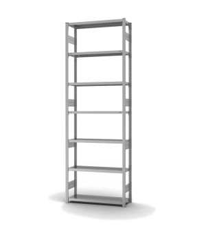 Fachbodenregal Grundregal ORION PLUS, 3.000×1.000×300 mm, verzinkt