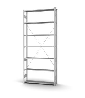 Profi-Lagerregal Grundregal ORION PLUS, 3.000×1.300×300 mm, verzinkt