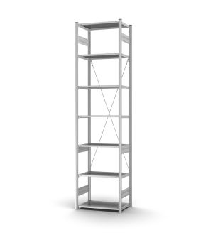 Profi-Lagerregal Grundregal ORION PLUS, 3.000×750×400 mm, verzinkt