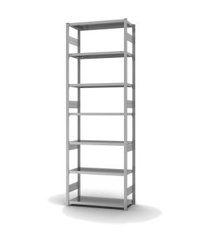 Fachbodenregal Grundregal ORION PLUS, 3.000×1.000×400 mm, verzinkt