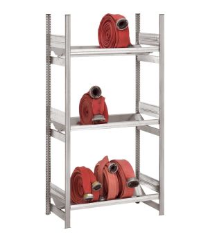 Feuerwehr-Schlauchregal Grundregal ORION PLUS, 2.500×1.000×500 mm, verzinkt