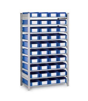 Kästenregal Grundregal ORION PLUS, 1.750×1.000×300 mm, verzinkt