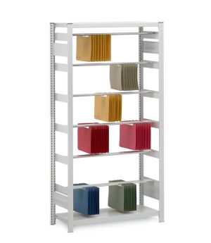 Pendelhefterregal Grundregal ORION PLUS, 2.000×1.000×400 mm, verzinkt
