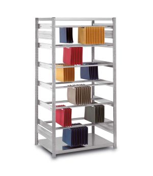 Pendelhefterregal Grundregal ORION PLUS, 2.000×1.000×800 mm, verzinkt