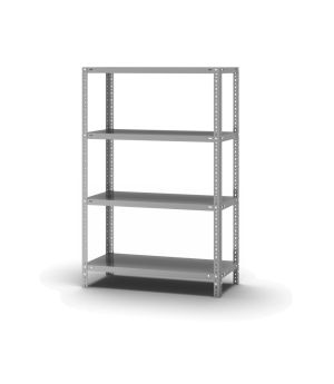 Edelstahlregal Grundregal WR, 1.500×1.000×400 mm, Edelstahl